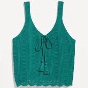 Women’s Old Navy Crochet Tank Top – Size Medium